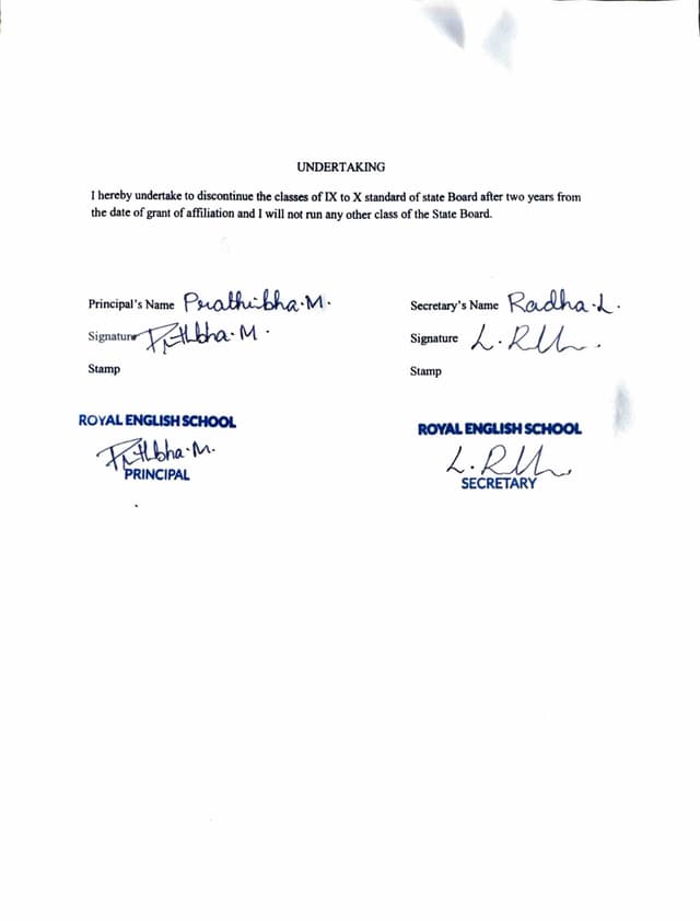 Preview of Undertaking on State Board Discontinuation, page 1